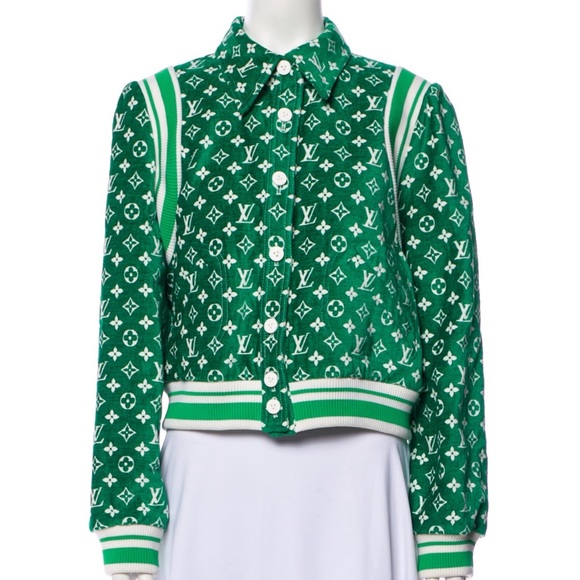 Louis Vuitton RARE LV Monogram Toweling Bomber Jacket - Picture 8 of 16